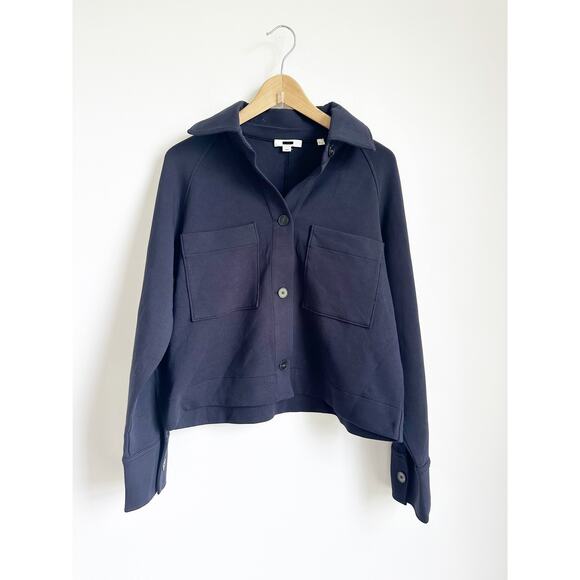 NWOT Vince Cotton Blend Chore Jacket Medium - Picture 2 of 6